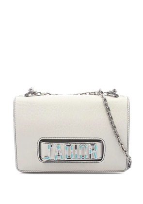 Christian Dior Pre-Owned 2010-2026 Leather Mosaic Jadior shoulder bag - Neutrals