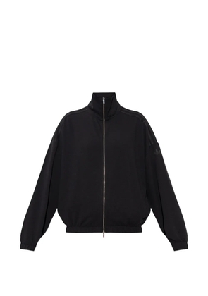 adidas three-stripe stand-up collar sweatshirt - Black