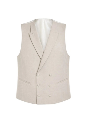 ETIEM TEXTIL S.L. double-breasted peak-lapel waistcoat - Neutrals
