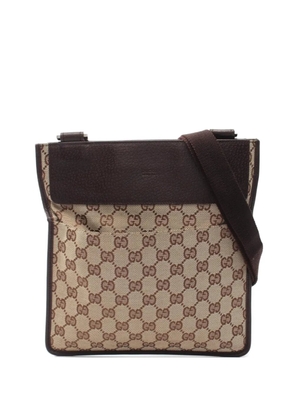 Gucci Pre-Owned 2000s GG canvas shoulder bag - Neutrals