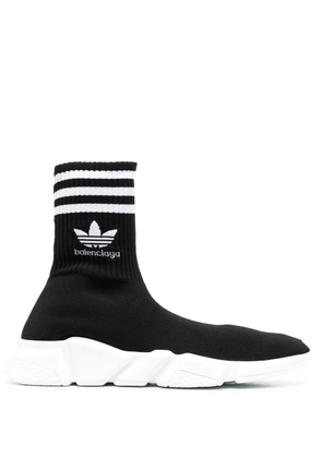 Balenciaga x adidas Speed high-top sneakers - Black