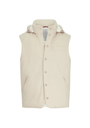 Brunello Cucinelli snap-button-fastening gilet - Neutrals