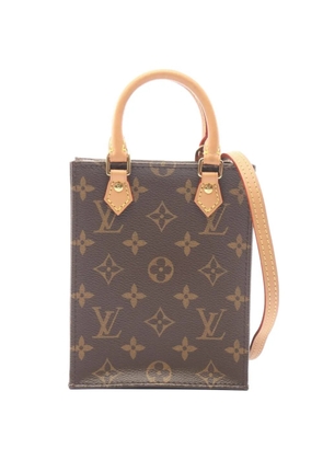 Louis Vuitton Pre-Owned 2020 Monogram Petite Sac Plat tote bag - Brown