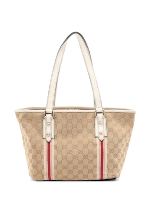 Gucci Pre-Owned 2000s GG Sherry Line tote bag - Neutrals