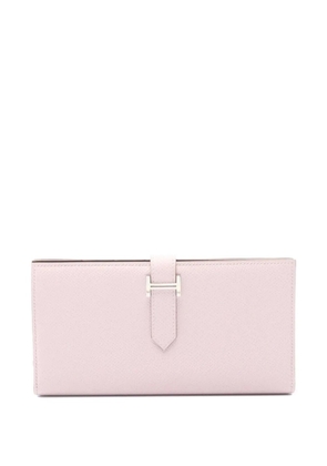 Hermès Pre-Owned 2024 Bearn Souffle bi-fold wallet - Pink