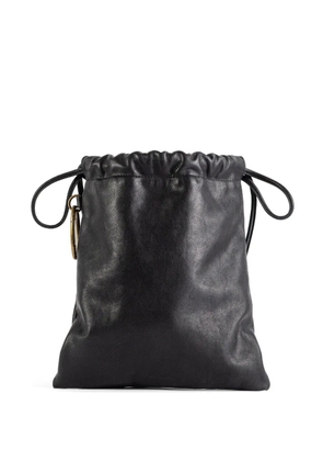bea mombaers large drawstring handbag - Black