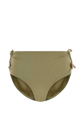 ERES Christie bead-embellished bikini bottoms - Green