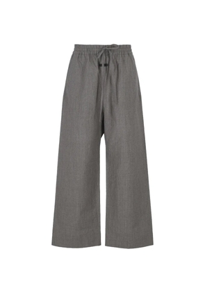 Fear Of God drawstring-waist wide-leg trousers - Grey