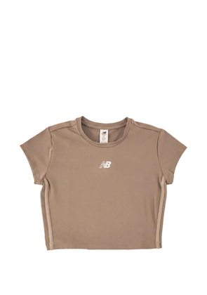 New Balance Harmony fitted T-shirt - Neutrals