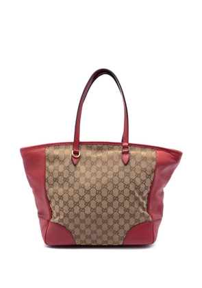 Gucci Pre-Owned 2016-2026 GG Canvas Bree Zippered tote bag - Neutrals