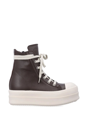 Rick Owens lace-up-fastening sneakers - Brown