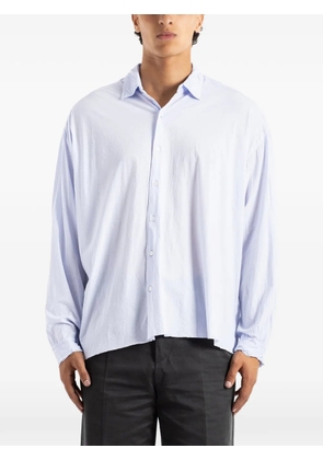 KANEMASA PHIL dropped-shoulder Artisan shirt - Purple