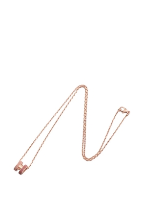 Hermès Pre-Owned 2020s mini Pop H necklace - Pink