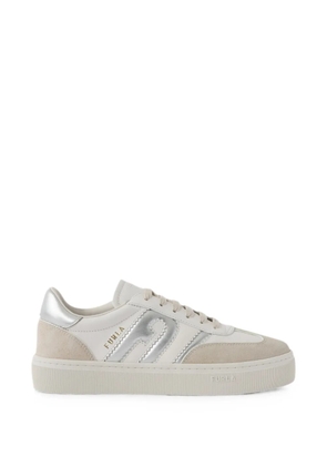 Furla Allegra leather sneakers - White