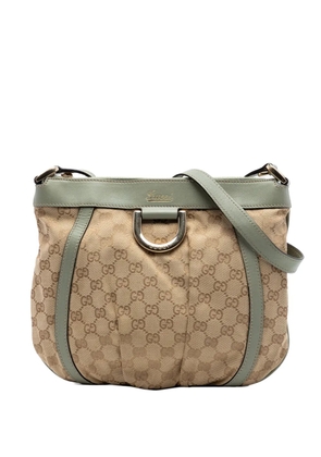 Gucci Pre-Owned 2016-2026 GG Canvas Abbey D Ring crossbody bag - Neutrals