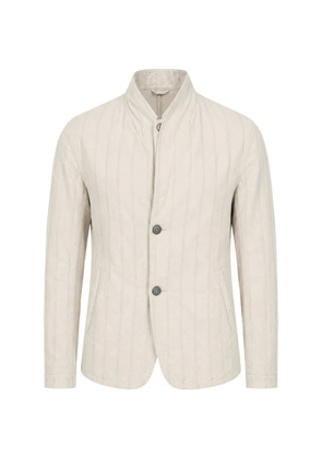 Transit pinstripe-patterned jacket - Neutrals