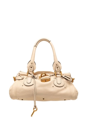 Chloé Pre-Owned 2009 Medium Leather Paddington handbag - Neutrals