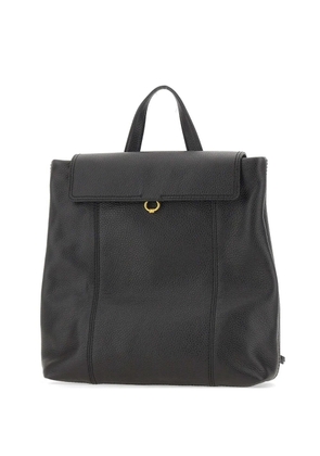 GIANNI CHIARINI Vicky hammered leather backpack - Black