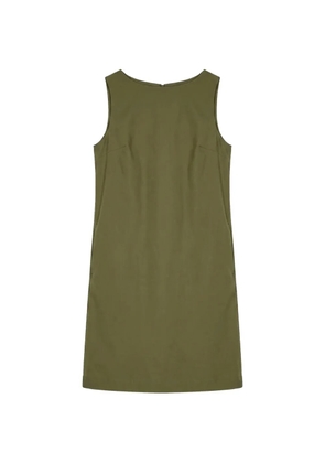 Vicario Cinque sleeveless mini dress - Green