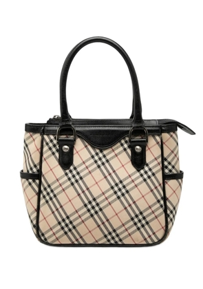 Burberry Pre-Owned 2000-2017 Nova Check Canvas handbag - Neutrals