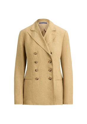 Polo Ralph Lauren double-breasted linen blazer - Neutrals