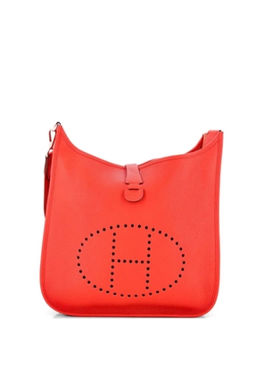 Hermès Pre-Owned Evelyne Bag Gen III Clemence GM crossbody bag - Red