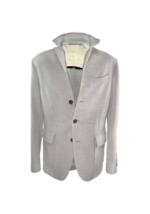 Eleventy button-front cashmere coat - Grey