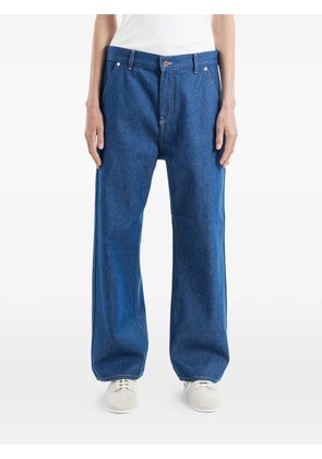 Sofie D'hoore contrast-stitching jeans - Blue