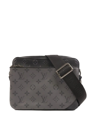 Louis Vuitton Pre-Owned Trio Messenger Monogram Eclipse Reverse shoulder bag - Black