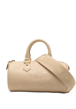 Louis Vuitton Pre-Owned 2021-2026 Monogram Empreinte Giant Papillon BB satchel - Neutrals