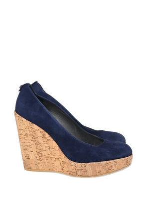 Stuart Weitzman Corkswoon wedge pumps - Blue