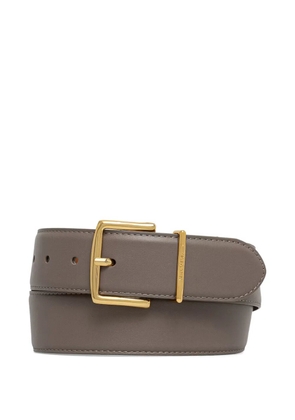 Marc O'Polo buckle-fastening leather belt - Grey