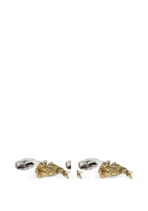 Paul Smith enamel rabbit cufflinks - Gold