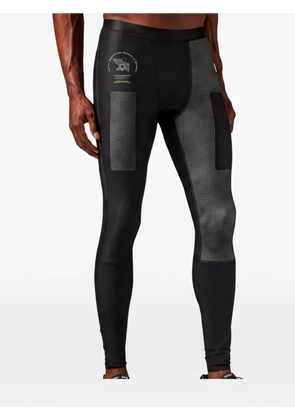 Reebok logo-print compression leggings - Black