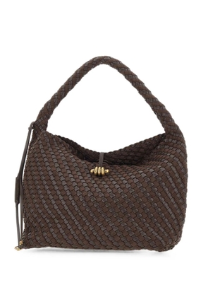 GIANNI CHIARINI Aurelie woven tote bag - Brown