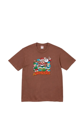 Supreme Naughty crew-neck T-shirt - Brown