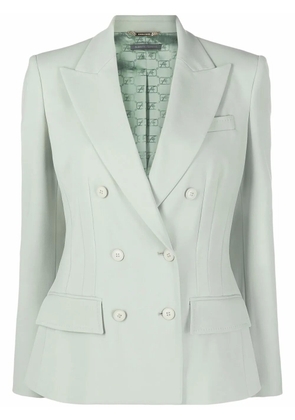 Alberta Ferretti double-breasted blazer - Green