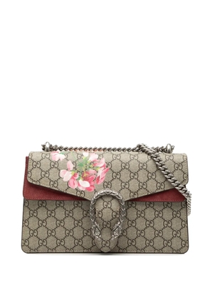Gucci Pre-Owned 2016-2025 Medium GG Supreme Blooms Dionysus shoulder bag - Neutrals