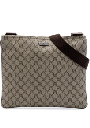 Gucci Pre-Owned 2016-2026 GG Supreme crossbody bag - Neutrals
