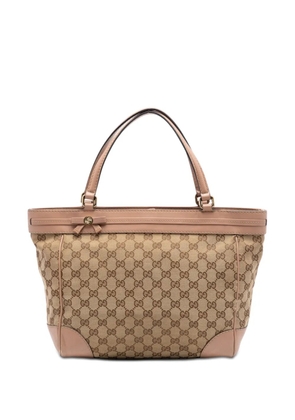 Gucci Pre-Owned 2016-2026 GG Canvas Mayfair tote bag - Neutrals