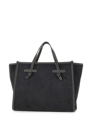 MARCELLA CLUB medium MissMarcella 32 suede tote bag - Black