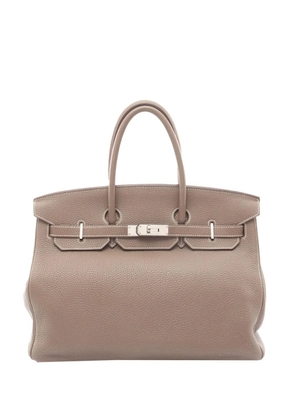 Hermès Pre-Owned 2011 Togo Birkin Retourne 30 handbag - Neutrals