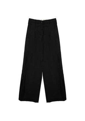 Nine In The Morning pleated wide-leg trousers - Black