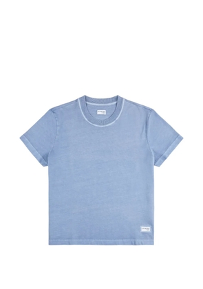 Fay Archive logo-patch T-shirt - Blue
