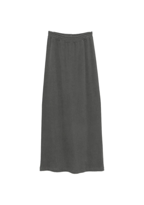 Marie Adam-Leenaerdt elasticated-waistband maxi skirt - Grey