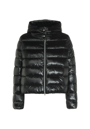 Herno padded hooded coat - Black