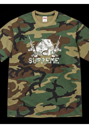 Supreme logo-print T-shirt - Green
