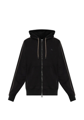 Burberry Scott logo-embroidered hoodie - Black