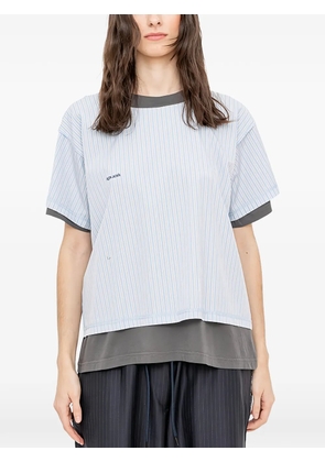 FAÇON JACMIN Thoai Mirror double T-shirt - Blue