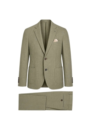 BOB notch-lapel single-breasted suit - Green